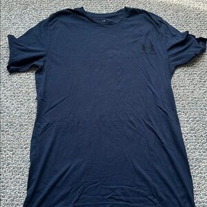Under Armour Dark Blue Crew Neck Tee